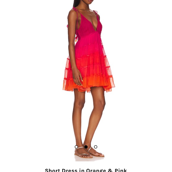 Rococo Sand Ombré Dress - Picture 2 of 4